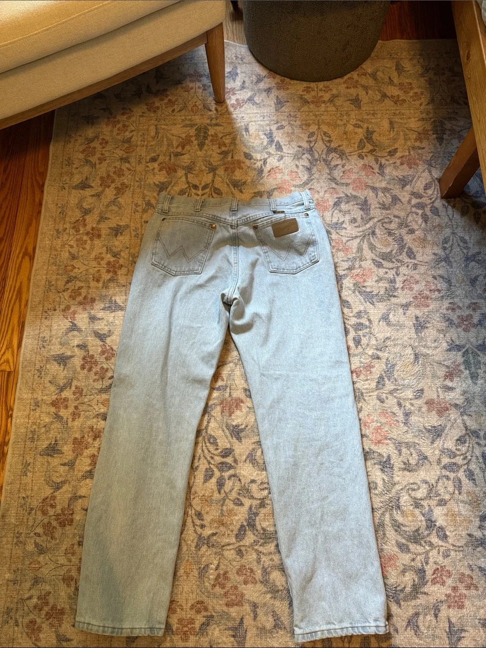 Wrangler Light Blue Bootcut Jeans - Men's